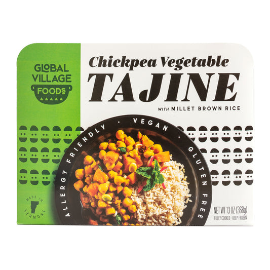 Chickpea Vegetable Tajine with Millet Brown Rice