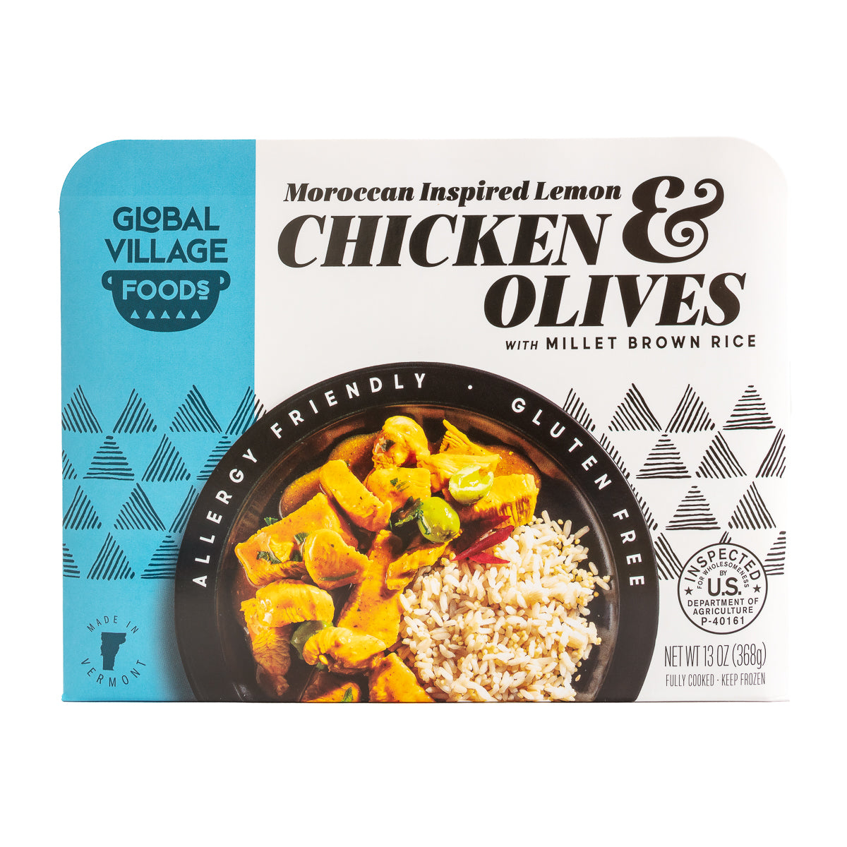 Moroccan Inspired Lemon Chicken & Olives with Millet Brown Rice