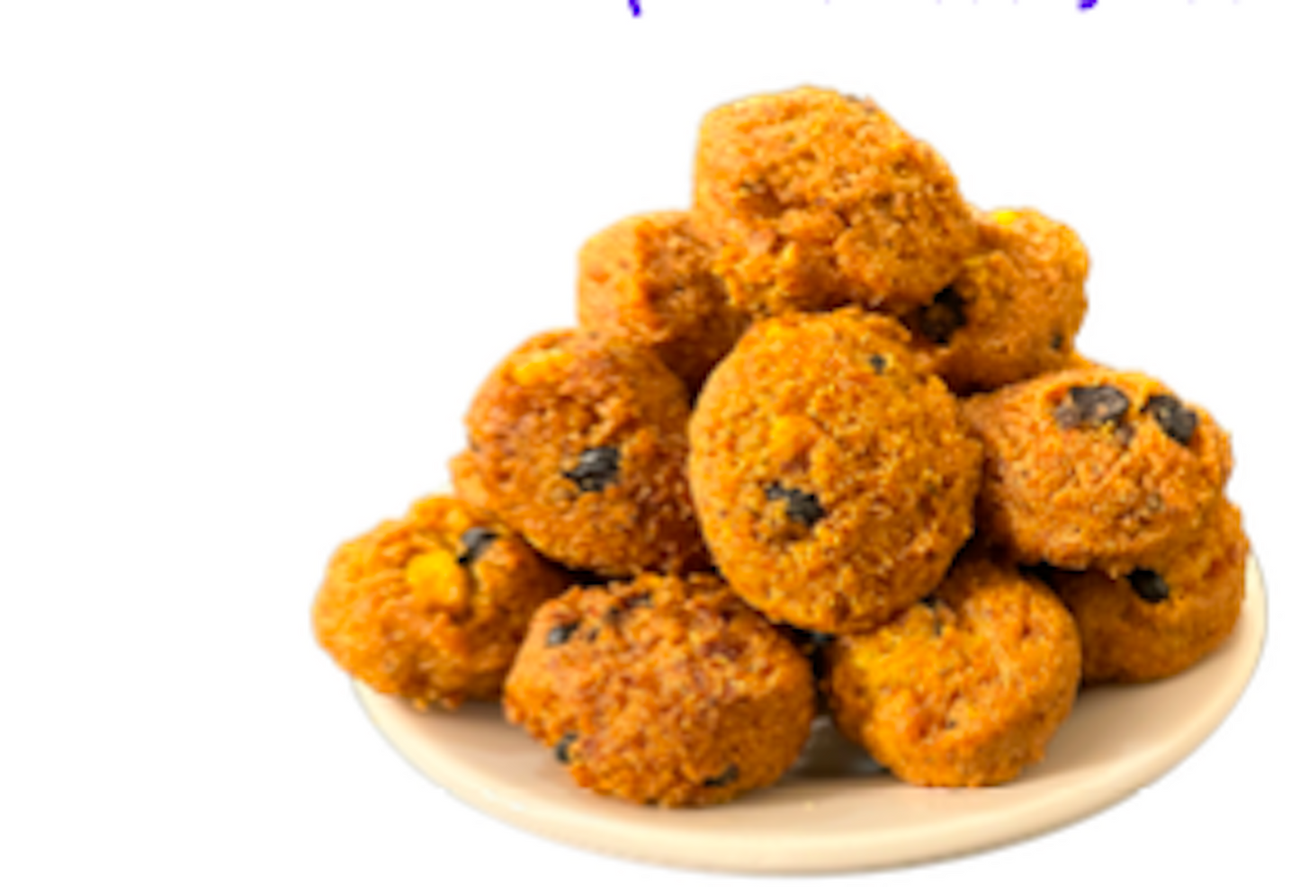 Southwest Black Bean Protein Hushpuppies