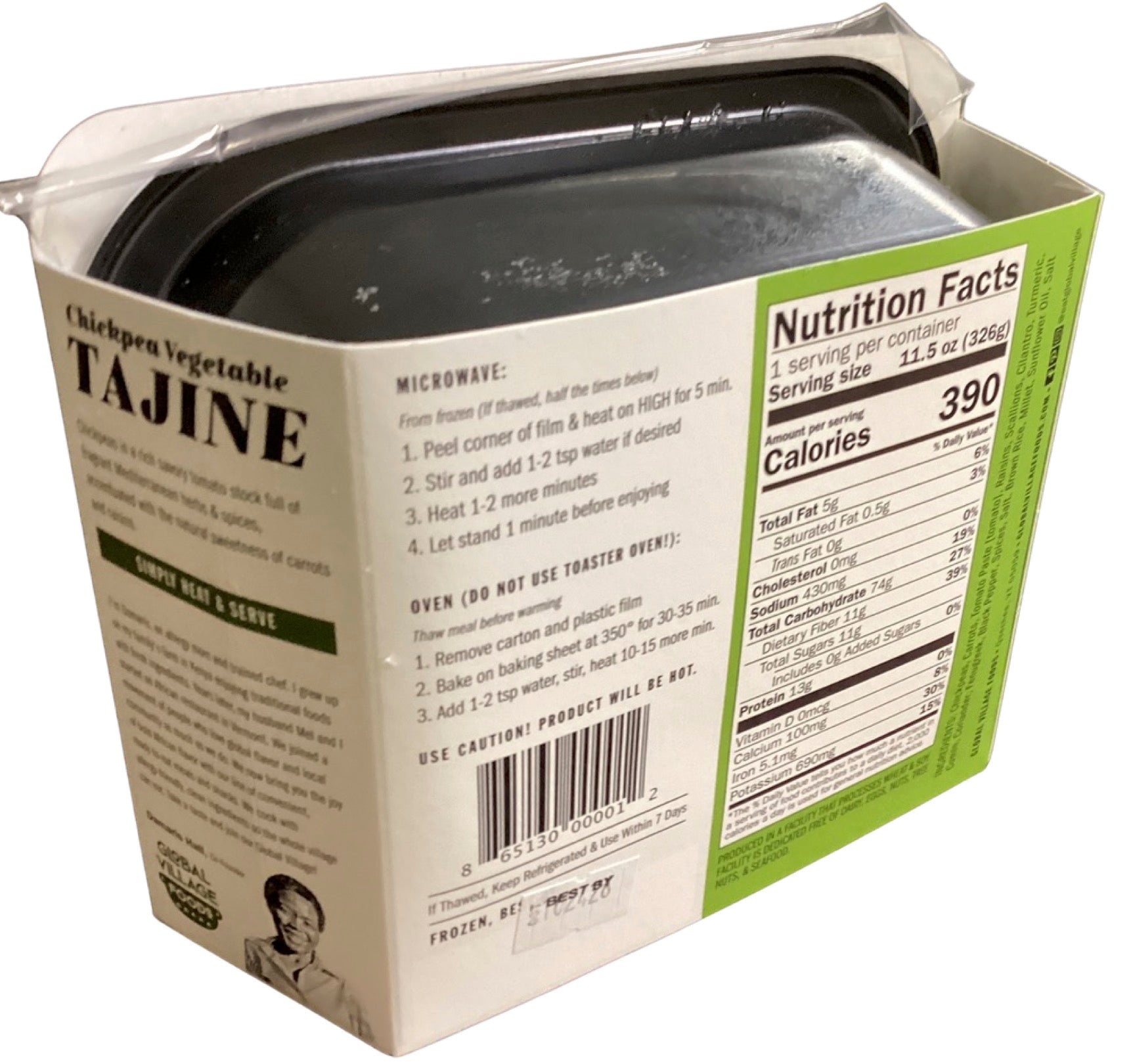 Chickpea Vegetable Tajine with Millet Brown Rice