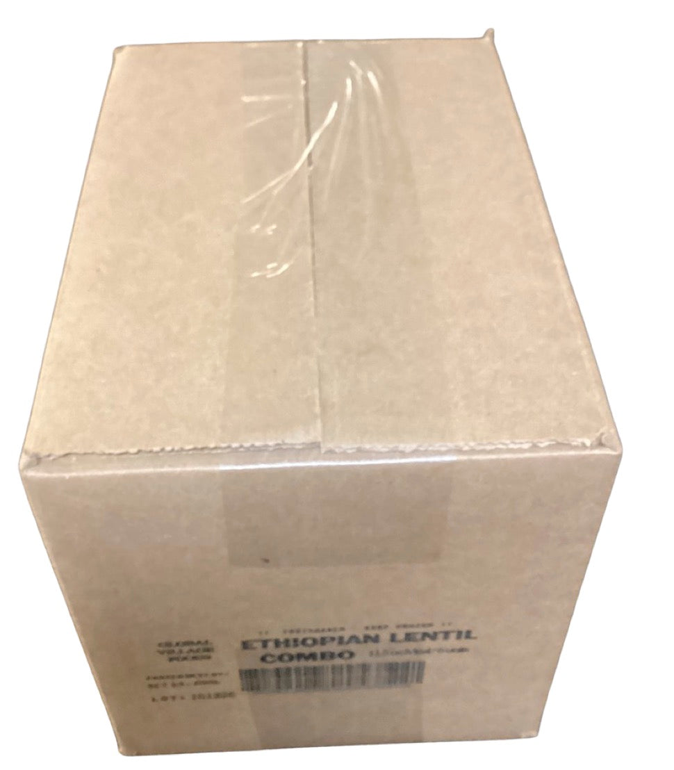 Ethiopian Vegan Lentil Combo with Millet Brown Rice