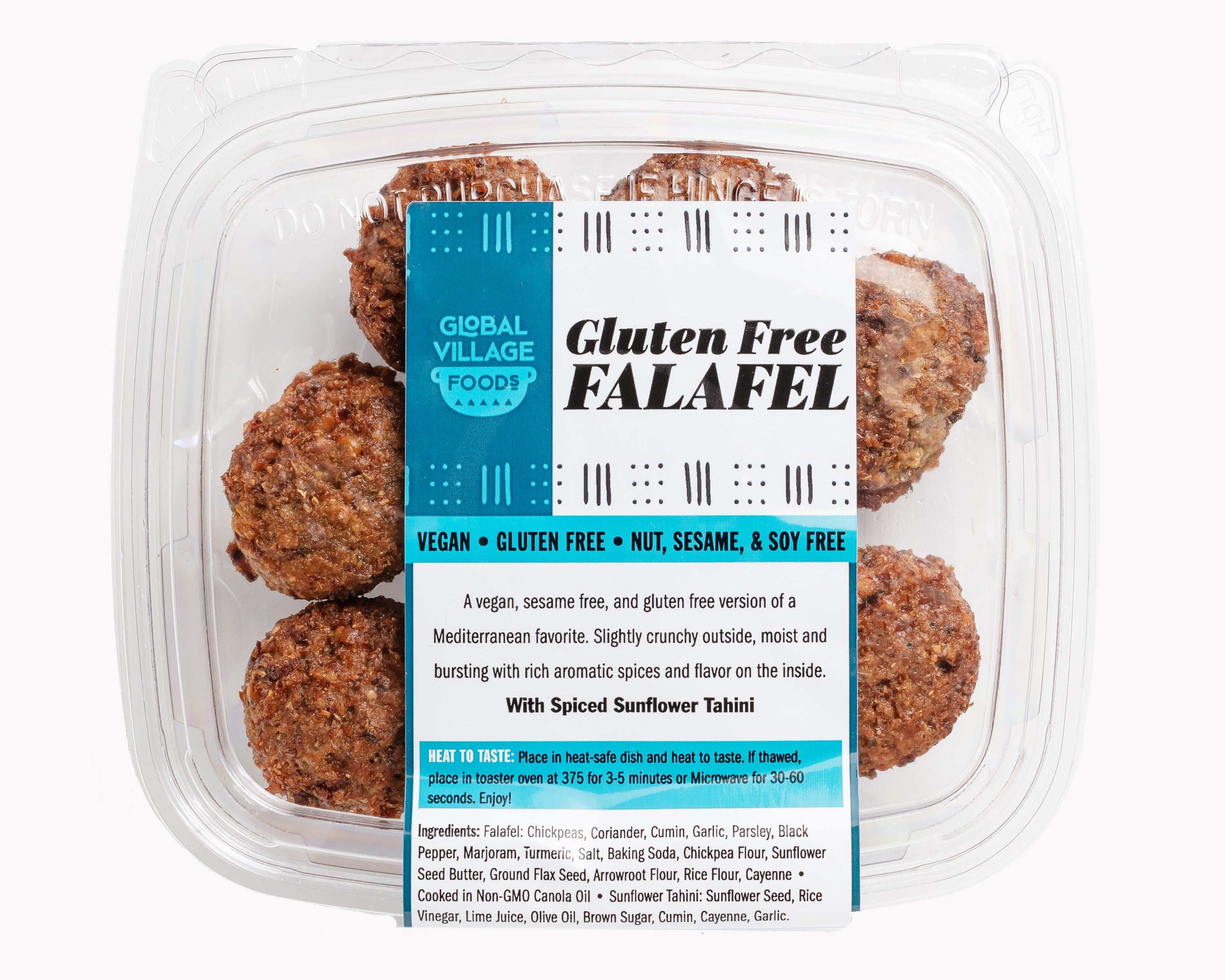 Gluten-Free Falafel,  6-oz Retail Pack w/ Sauce