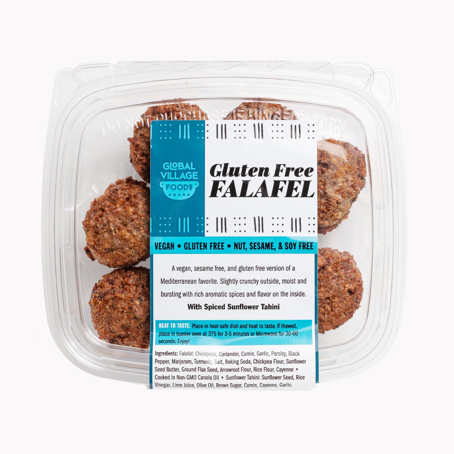 Gluten-Free Falafel,  6-oz Retail Pack w/ Sauce