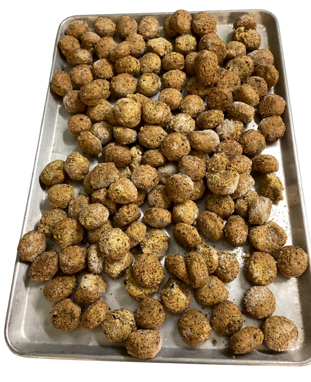 Southwest Black Bean Protein Hushpuppies