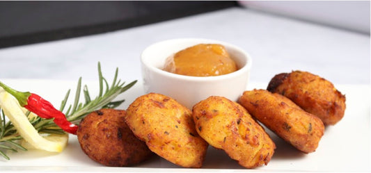 Maakouda (Moroccan Spiced Potato Fritter)