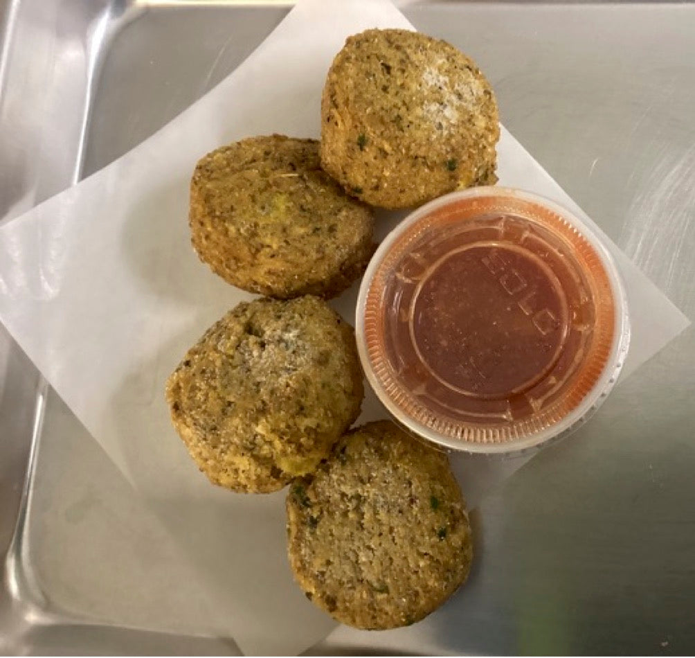 Maakouda (Moroccan Spiced Potato Fritter)