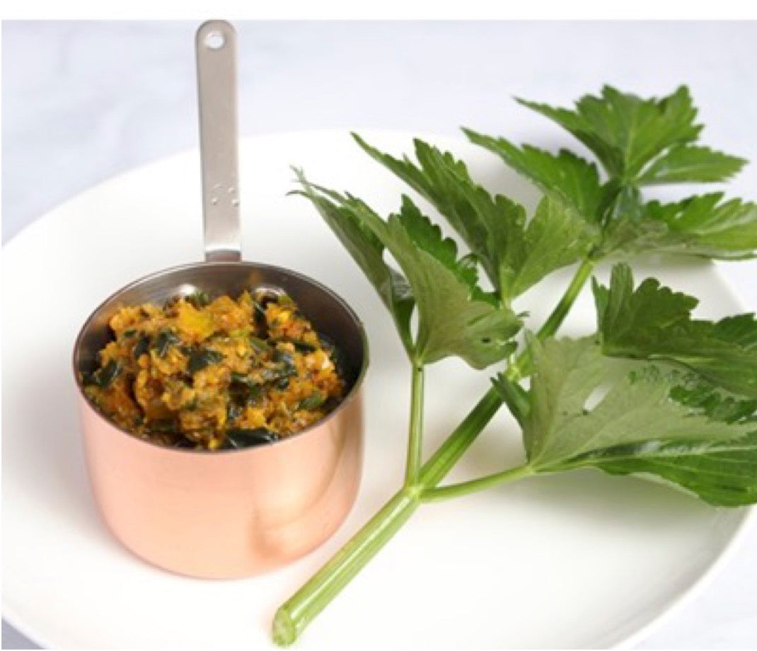 Palava Style (Garlic-Spinach) Simmer Sauce