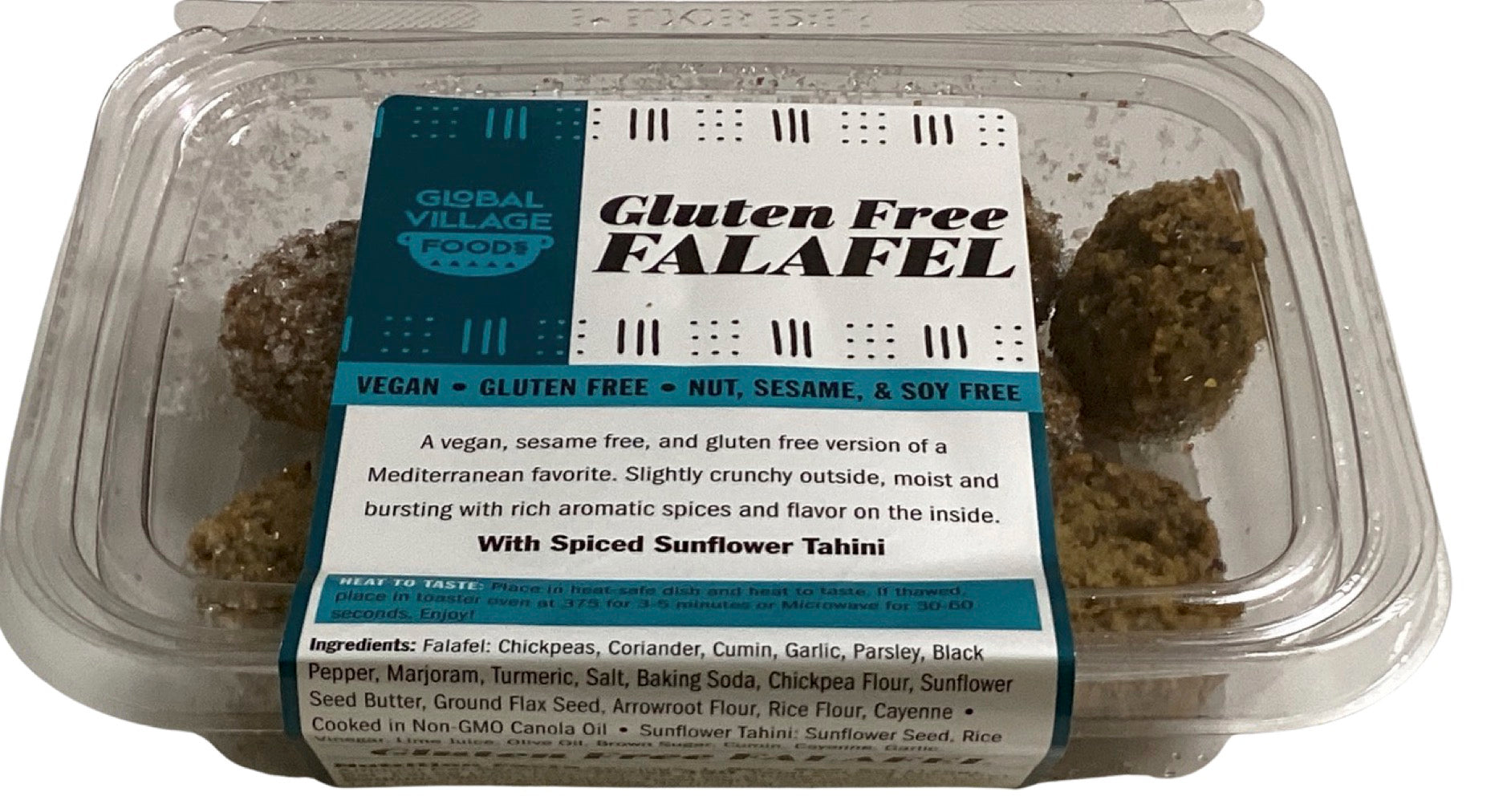 Gluten-Free Falafel,  6-oz Retail Pack w/ Sauce